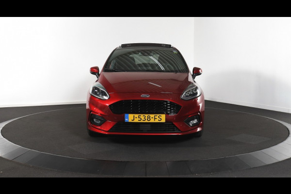 Ford Fiesta BWJ 2020 | 1.0T 124PK Hybrid ST-Line X | PANO DAK | STOEL&STUUR VERW | CAMERA A | CARPLAY | NAVI  | CLIMA | CRUISE | PDC 2X |