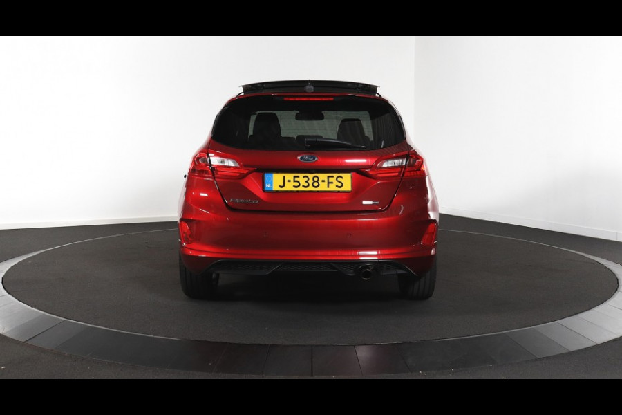 Ford Fiesta BWJ 2020 | 1.0T 124PK Hybrid ST-Line X | PANO DAK | STOEL&STUUR VERW | CAMERA A | CARPLAY | NAVI  | CLIMA | CRUISE | PDC 2X |