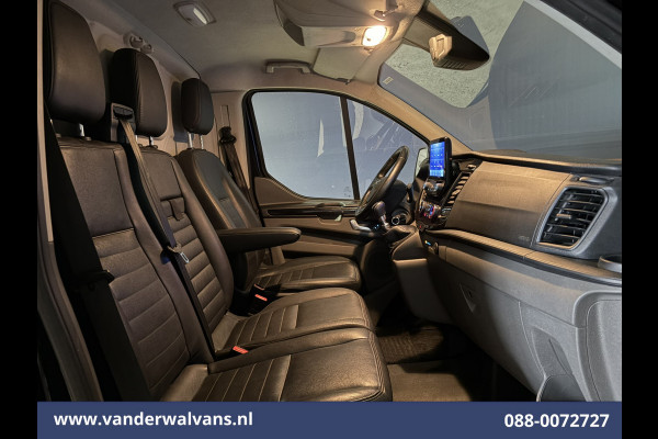 Ford Transit Custom 2.0 TDCI 131pk L2H1 Trail Edition Euro6 Airco | Imperiaal | Camera | Navigatie | 2800kg Trekhaak | LED Apple Carplay, Cruisecontrol, Stoelverwarming, Verwarmde voorruit, Leder, LM velgen, Parkeersensoren, Bijrijdersbank