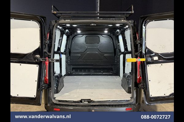 Ford Transit Custom 2.0 TDCI 131pk L2H1 Trail Edition Euro6 Airco | Imperiaal | Camera | Navigatie | 2800kg Trekhaak | LED Apple Carplay, Cruisecontrol, Stoelverwarming, Verwarmde voorruit, Leder, LM velgen, Parkeersensoren, Bijrijdersbank