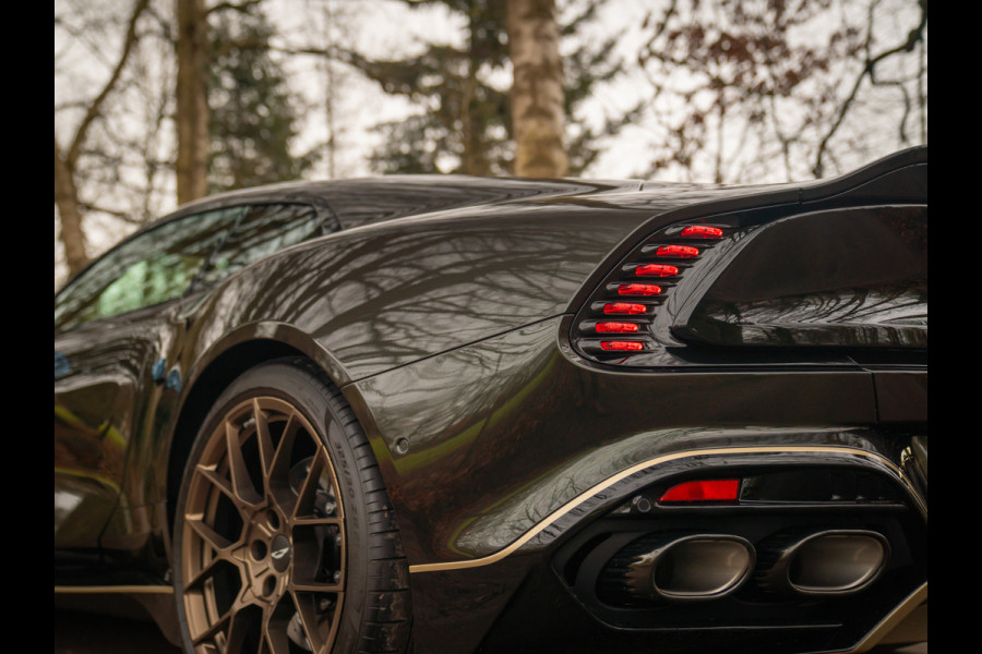 Aston Martin Vanquish | Minotaur Green | Bronze dreamlines | Carbon interior | Stoelventilatie