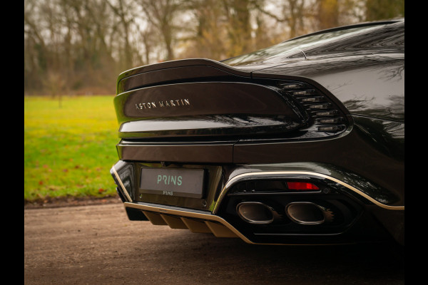Aston Martin Vanquish | Minotaur Green | Bronze dreamlines | Carbon interior | Stoelventilatie