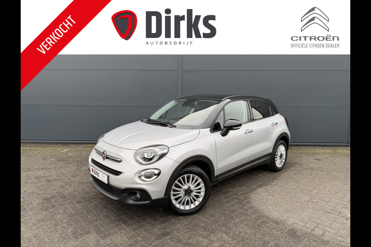 Fiat 500X 150pk Hey Google (Camera - Keyless Entry - Navigatie - Automatische Airco - LED - Parkeersensoren V+A - Two Tone)
