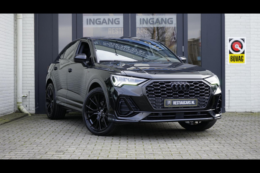 Audi Q3 Sportback 35 TFSI 3x S-Line BLACK OPTIK AUTOMAAT-AUDI SOUND-CAMERA-CARPLAY-KEYLESS-MATRIX-NAVIGATIE