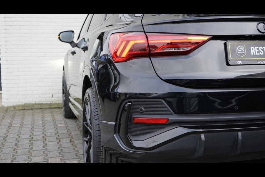 Audi Q3 Sportback 35 TFSI 3x S-Line BLACK OPTIK AUTOMAAT-AUDI SOUND-CAMERA-CARPLAY-KEYLESS-MATRIX-NAVIGATIE