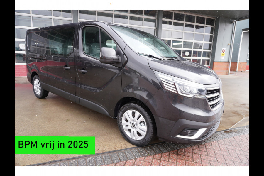 Renault Trafic 2.0 Blue dCi 130PK T29 L2H1 Advance Dubbelcabine nr.V159 | Airco | Cruise | Camera |Trekhaak | Apple CP- Android auto | 17"LM Velgen