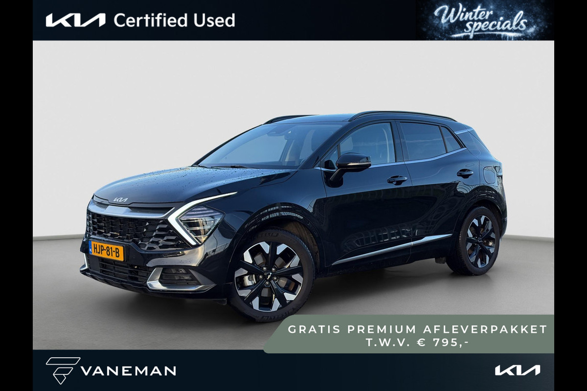 Kia Sportage 1.6 T-GDi Plug-in Hybrid AWD DynamicPlusLine Panoramadak | Stoelverwarming voor/achter | Camera | Trekhaak | Elektrische Stoelen | Cruise | Apple Carplay & Android Auto |