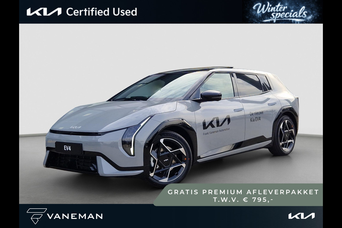 Kia EV4 GT-PlusLine 81.4 kWh | Dodehoek Camera | Stoelventilatie | Harman/ Kardon | 360 Camera |