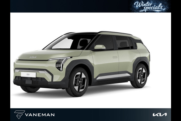 Kia EV3 Plus Advanced 81.4 kWh | Elektrisch glazen schuif-/kanteldak | Kunstlederen bekleding