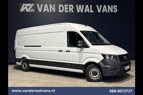 Volkswagen Crafter 2.0 TDI 141pk L4H3 L3H2 Euro6 Airco | 3000kg Trekhaak | Camera | Apple Carplay | Cruisecontrol Android Auto, Chauffeursstoel, Parkeersensoren, Bijrijdersbank