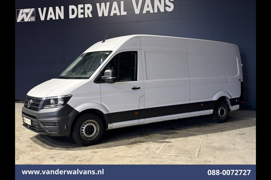 Volkswagen Crafter 2.0 TDI 141pk L4H3 L3H2 Euro6 Airco | 3000kg Trekhaak | Camera | Apple Carplay | Cruisecontrol Android Auto, Chauffeursstoel, Parkeersensoren, Bijrijdersbank