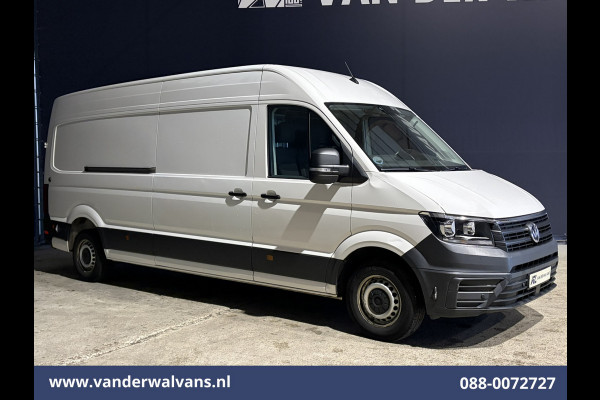 Volkswagen Crafter 2.0 TDI 141pk L4H3 L3H2 Euro6 Airco | 3000kg Trekhaak | Camera | Apple Carplay | Cruisecontrol Android Auto, Chauffeursstoel, Parkeersensoren, Bijrijdersbank