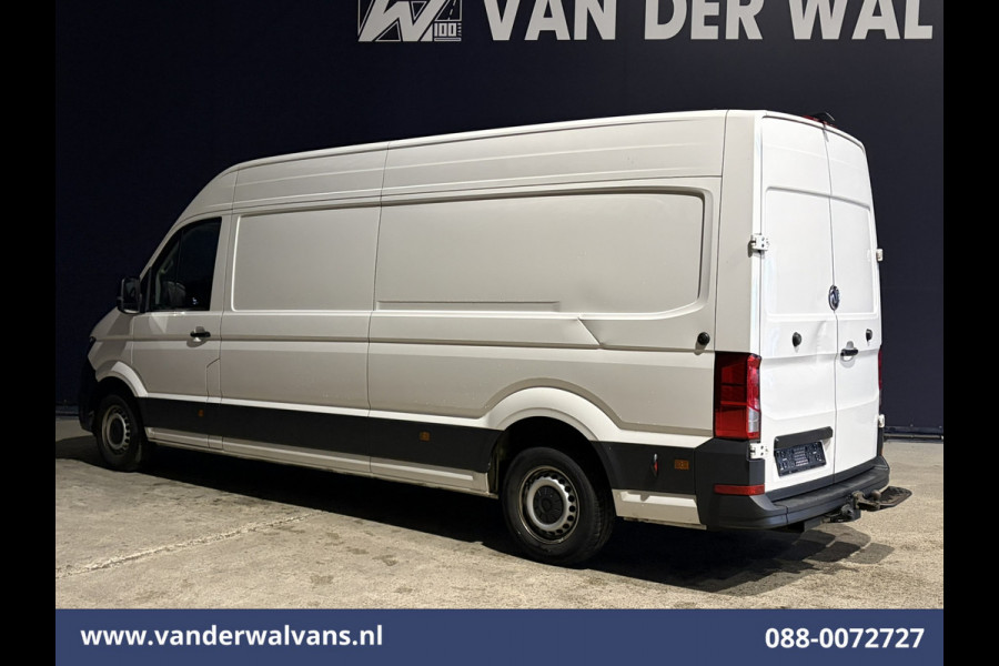 Volkswagen Crafter 2.0 TDI 141pk L4H3 L3H2 Euro6 Airco | 3000kg Trekhaak | Camera | Apple Carplay | Cruisecontrol Android Auto, Chauffeursstoel, Parkeersensoren, Bijrijdersbank