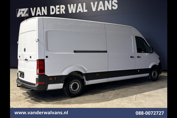 Volkswagen Crafter 2.0 TDI 141pk L4H3 L3H2 Euro6 Airco | 3000kg Trekhaak | Camera | Apple Carplay | Cruisecontrol Android Auto, Chauffeursstoel, Parkeersensoren, Bijrijdersbank