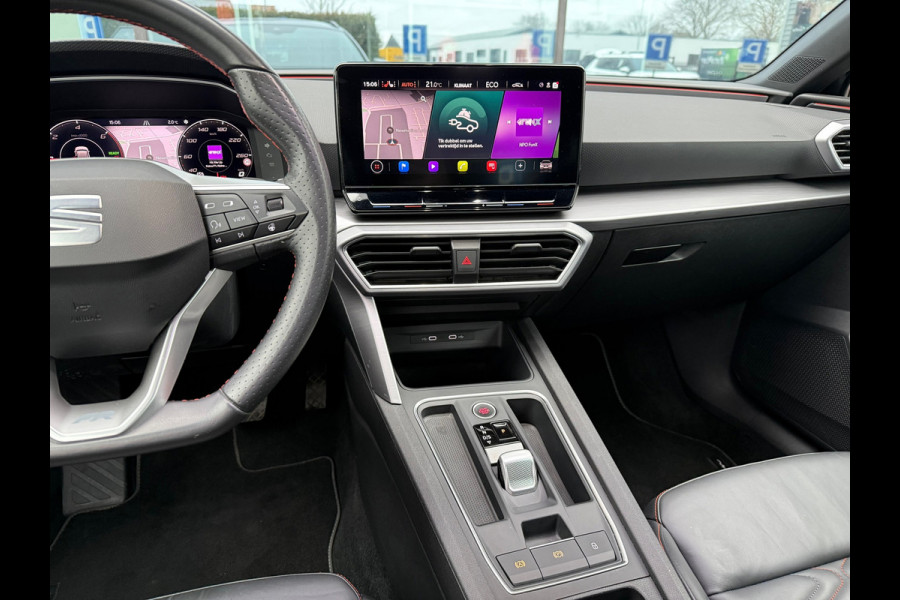 Seat Leon Sportstourer 1.4 TSI eHybrid PHEV FR - Leder - Navi - Trekhaak - Climate - Virt.Cockpit