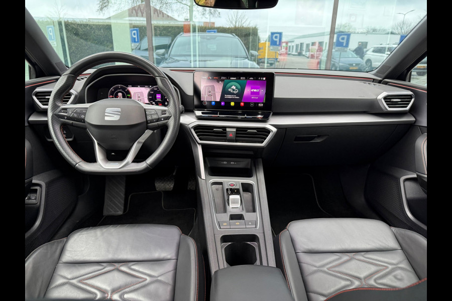 Seat Leon Sportstourer 1.4 TSI eHybrid PHEV FR - Leder - Navi - Trekhaak - Climate - Virt.Cockpit