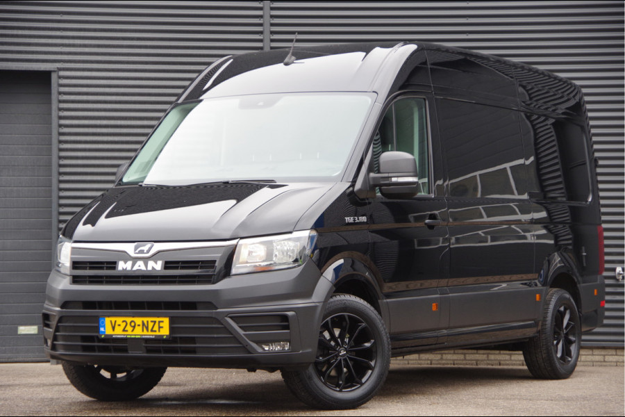 MAN TGE 3.180 35 2.0 L3H3 3-ZITS, 177PK AUT. TREKHAAK, LEDER, CAMERA, CRUISE, GEVEERDE ERGO COMFORT STOEL, AIRCO, MISTLAMPEN