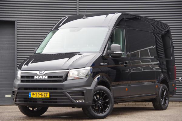 MAN TGE 3.180 35 2.0 L3H3 3-ZITS, 177PK AUT. TREKHAAK, LEDER, CAMERA, CRUISE, GEVEERDE ERGO COMFORT STOEL, AIRCO, MISTLAMPEN