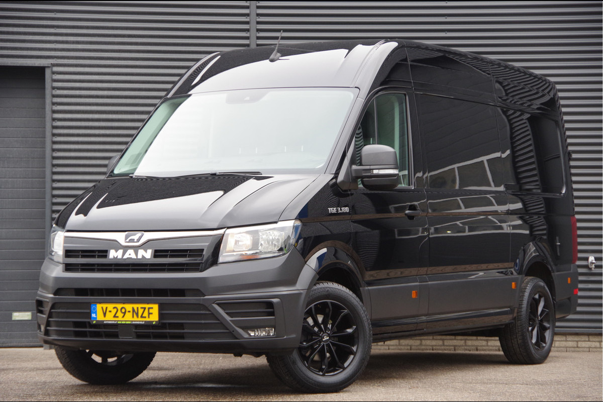 MAN TGE 3.180 35 2.0 L3H3 3-ZITS, 177PK AUT. TREKHAAK, LEDER, CAMERA, CRUISE, GEVEERDE ERGO COMFORT STOEL, AIRCO, MISTLAMPEN