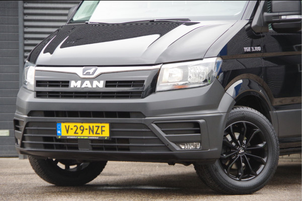 MAN TGE 3.180 35 2.0 L3H3 3-ZITS, 177PK AUT. TREKHAAK, LEDER, CAMERA, CRUISE, GEVEERDE ERGO COMFORT STOEL, AIRCO, MISTLAMPEN