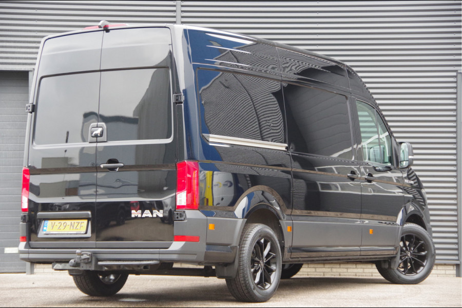 MAN TGE 3.180 35 2.0 L3H3 3-ZITS, 177PK AUT. TREKHAAK, LEDER, CAMERA, CRUISE, GEVEERDE ERGO COMFORT STOEL, AIRCO, MISTLAMPEN