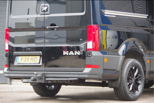 MAN TGE 3.180 35 2.0 L3H3 3-ZITS, 177PK AUT. TREKHAAK, LEDER, CAMERA, CRUISE, GEVEERDE ERGO COMFORT STOEL, AIRCO, MISTLAMPEN