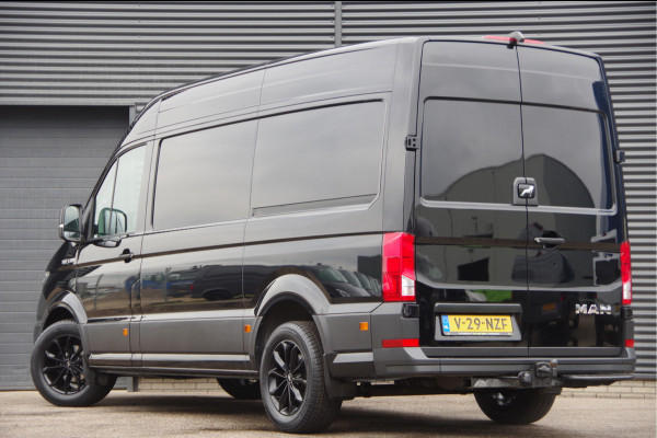 MAN TGE 3.180 35 2.0 L3H3 3-ZITS, 177PK AUT. TREKHAAK, LEDER, CAMERA, CRUISE, GEVEERDE ERGO COMFORT STOEL, AIRCO, MISTLAMPEN