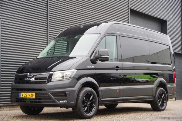 MAN TGE 3.180 35 2.0 L3H3 3-ZITS, 177PK AUT. TREKHAAK, LEDER, CAMERA, CRUISE, GEVEERDE ERGO COMFORT STOEL, AIRCO, MISTLAMPEN