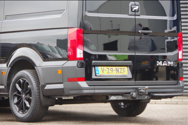 MAN TGE 3.180 35 2.0 L3H3 3-ZITS, 177PK AUT. TREKHAAK, LEDER, CAMERA, CRUISE, GEVEERDE ERGO COMFORT STOEL, AIRCO, MISTLAMPEN