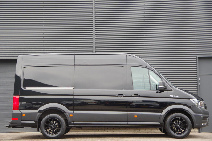 MAN TGE 3.180 35 2.0 L3H3 3-ZITS, 177PK AUT. TREKHAAK, LEDER, CAMERA, CRUISE, GEVEERDE ERGO COMFORT STOEL, AIRCO, MISTLAMPEN