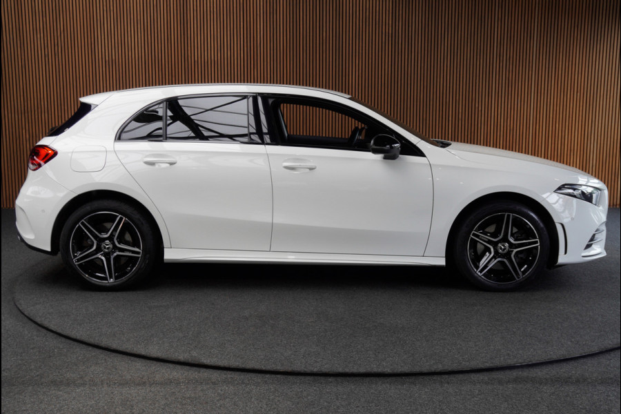 Mercedes-Benz A-Klasse 250e AMG Line Leer Navi Camera Climate Stoelverwarming PTS LM velgen EQ BTW auto!
