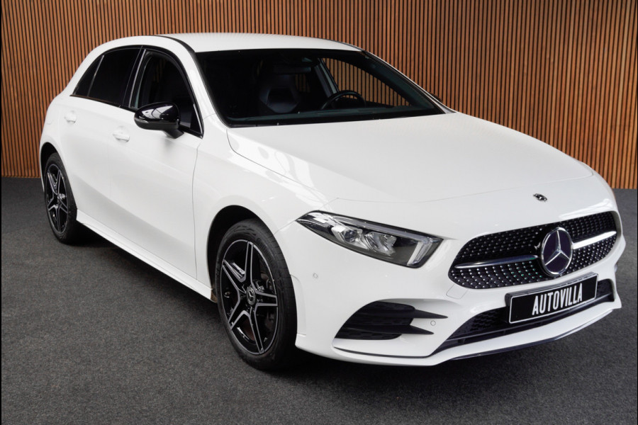 Mercedes-Benz A-Klasse 250e AMG Line Leer Navi Camera Climate Stoelverwarming PTS LM velgen EQ BTW auto!