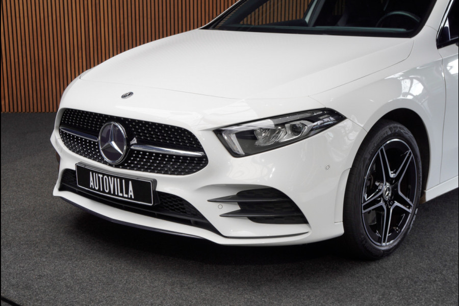 Mercedes-Benz A-Klasse 250e AMG Line Leer Navi Camera Climate Stoelverwarming PTS LM velgen EQ BTW auto!