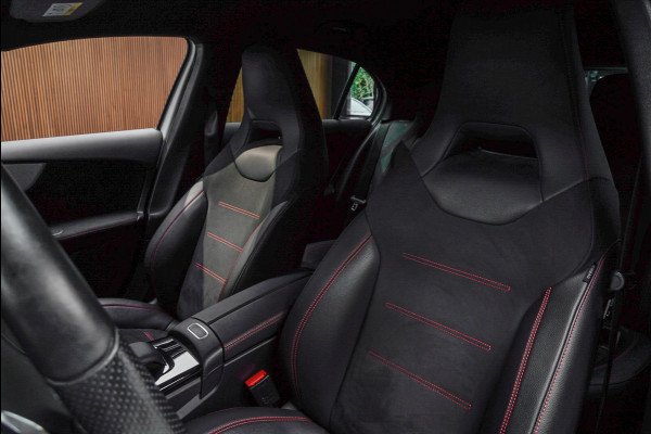 Mercedes-Benz A-Klasse 250e AMG Line Leer Navi Camera Climate Stoelverwarming PTS LM velgen EQ BTW auto!