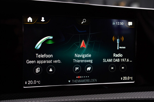 Mercedes-Benz A-Klasse 250e AMG Line Leer Navi Camera Climate Stoelverwarming PTS LM velgen EQ BTW auto!