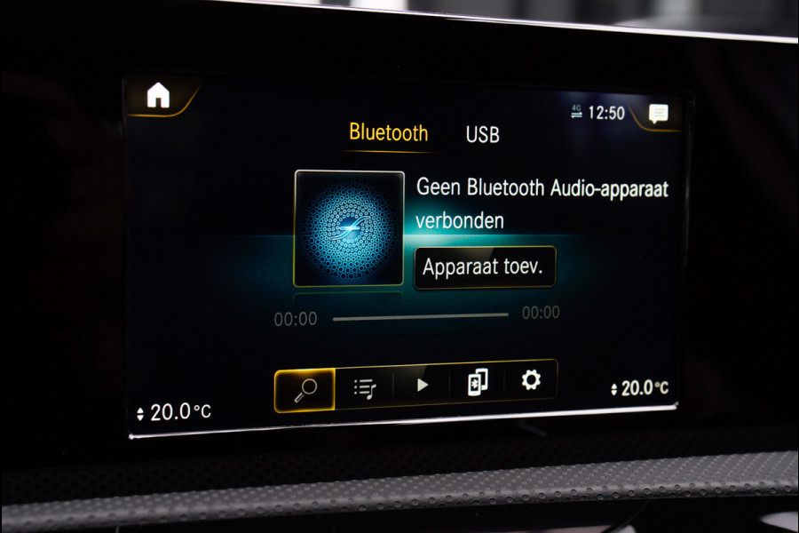 Mercedes-Benz A-Klasse 250e AMG Line Leer Navi Camera Climate Stoelverwarming PTS LM velgen EQ BTW auto!