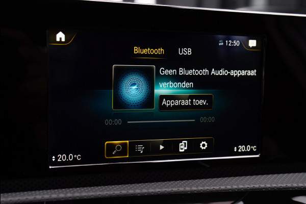 Mercedes-Benz A-Klasse 250e AMG Line Leer Navi Camera Climate Stoelverwarming PTS LM velgen EQ BTW auto!