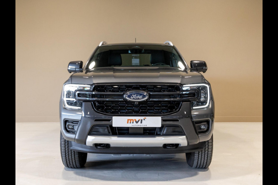 Ford Ranger 3.0 Ecoboost Wildtrak grijs kenteken / 241pk / Rondomzicht camera / B&O / Leder / Trekhaak /