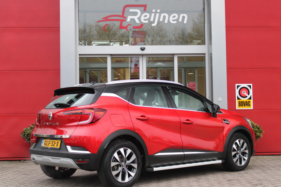 Renault Captur 1.3 TCe 130PK AUTOMAAT INTENS | APPLE CARPLAY/ANDROID AUTO | STOEL VERWARMING | NAVIGATIE | FULL LED KOPLAMPEN | ADAPTIVE CRUISE CONTROL | ACHTERUITRIJ CAMERA | LICHTMETALEN VELGEN 17" | DODEHOEK DETECTIE | PARKEERSENSOREN VOOR + ACHTER | DAB+ RADIO | CLIMATE CONTROL | KEYLESS ENTRY/START |