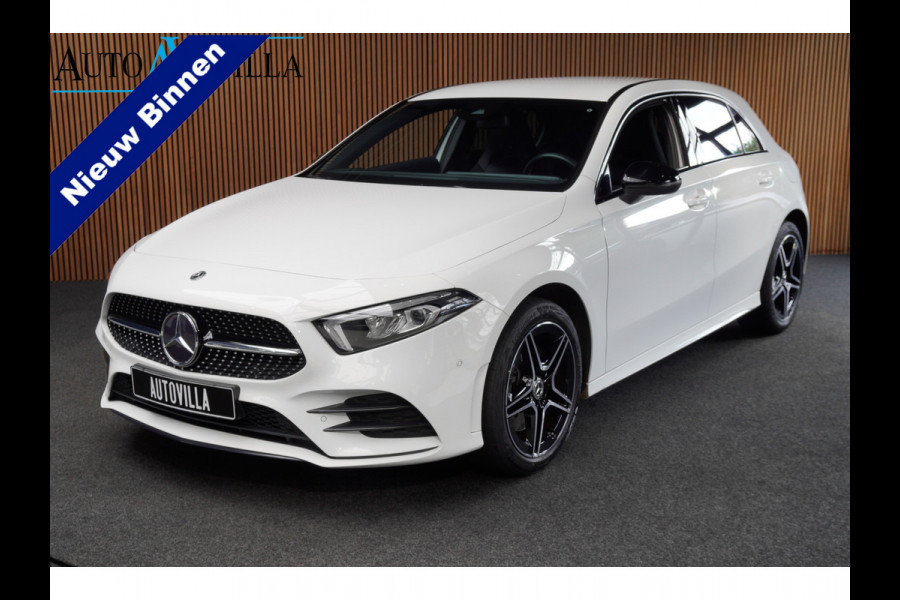 Mercedes-Benz A-Klasse 250e AMG Line Leer Navi Camera Climate Stoelverwarming PTS LM velgen EQ BTW auto!