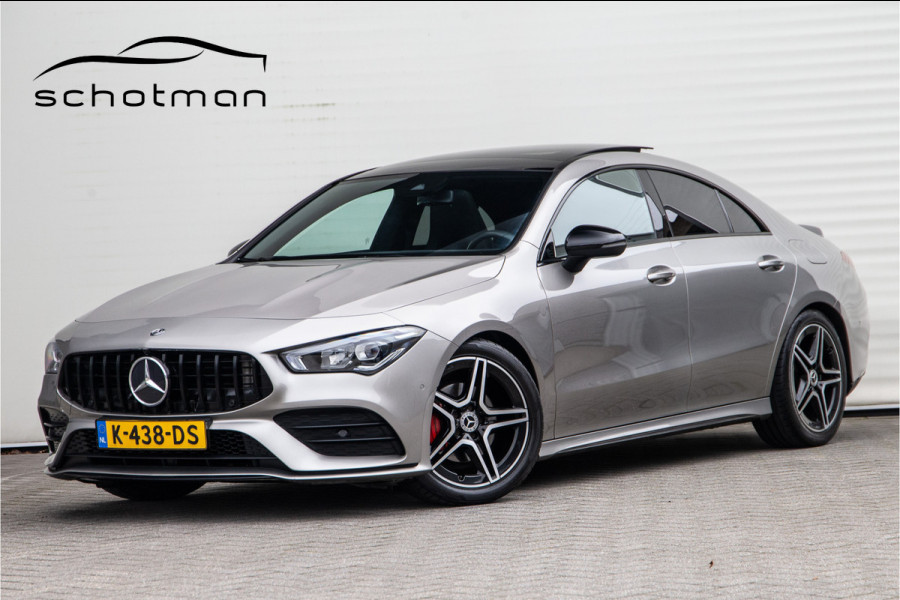 Mercedes-Benz CLA-Klasse 180 AMG Nightpakket, Pano, Widescreen, Sfeerverlichting, Camera 2020