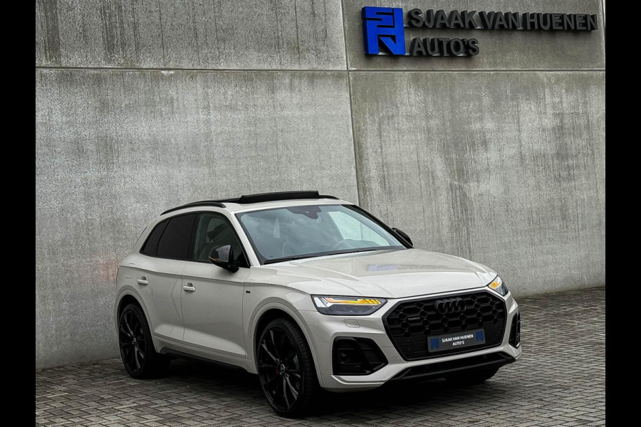 Audi Q5 55TFSI e 367PK Quattro Competition S Edition S-Line 1é Eig! Audi Exclusive|Pano|Luchtvering|S-Kuipstoelen|HD Matrix|Carbon