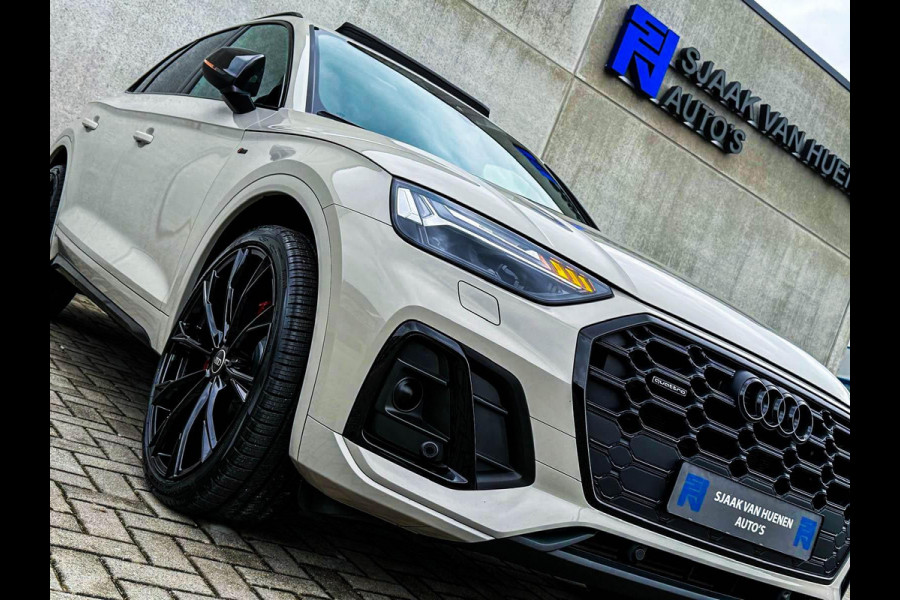 Audi Q5 55TFSI e 367PK Quattro Competition S Edition S-Line 1é Eig! Audi Exclusive|Pano|Luchtvering|S-Kuipstoelen|HD Matrix|Carbon