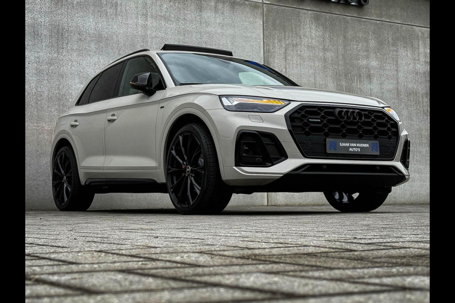 Audi Q5 55TFSI e 367PK Quattro Competition S Edition S-Line 1é Eig! Audi Exclusive|Pano|Luchtvering|S-Kuipstoelen|HD Matrix|Carbon