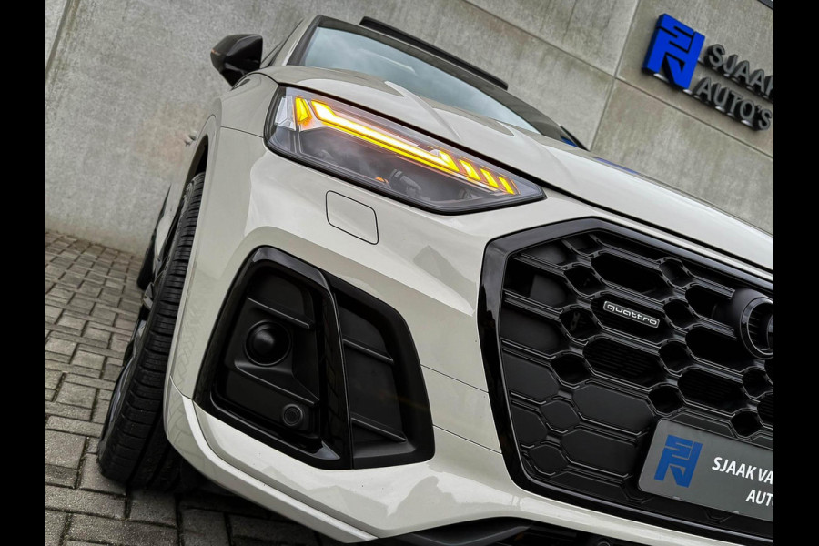 Audi Q5 55TFSI e 367PK Quattro Competition S Edition S-Line 1é Eig! Audi Exclusive|Pano|Luchtvering|S-Kuipstoelen|HD Matrix|Carbon