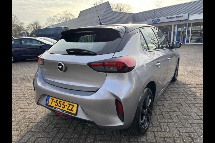 Opel Corsa 1.2 GS Line 102pk 5 deurs | Zwarte velgen | LED Koplampen | Airco | Cruise control | Apple Carplay | Android Auto