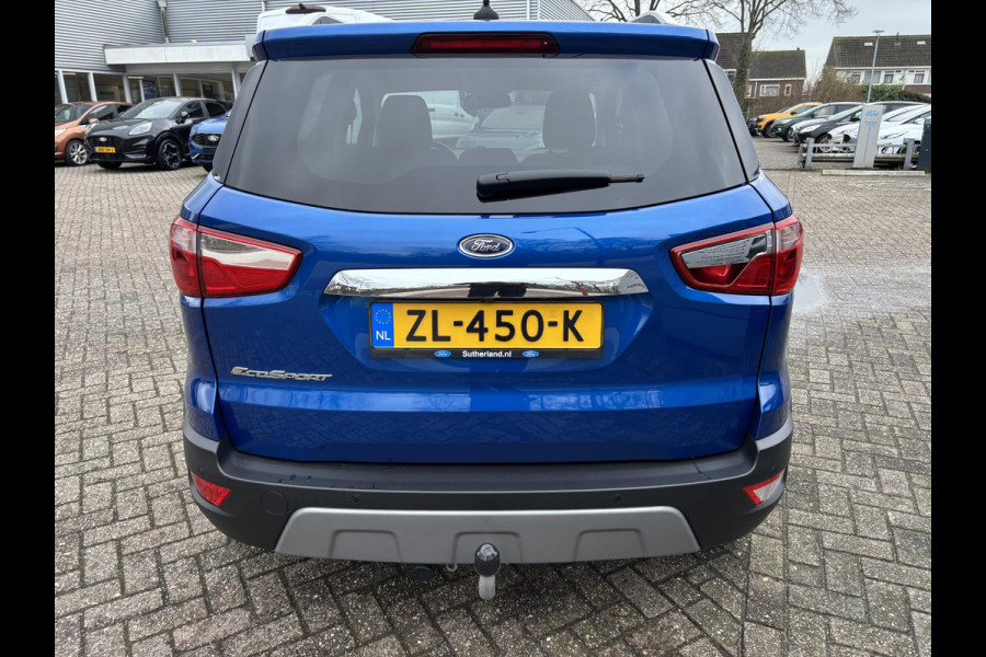 Ford EcoSport 1.0 EcoBoost Titanium 125pk | Trekhaak | Winter Pack | Navigatie | Camera | 17 inch | Dodehoeksensoren
