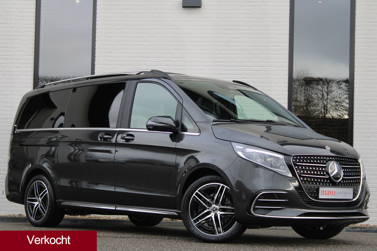 Mercedes-Benz V-Klasse 300d / Exclusive / 4-Matic / 6-Persoons / Panorama / Elec Stoelen / 360 Cam / Burmester / Vol Opties / NIEUWSTAAT