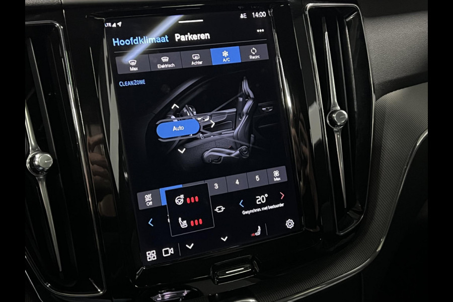 Volvo XC60 2.0 T6 Plug-in hybrid AWD Plus Dark Trekhaak | Open dak | Adapt. Cruise | Harman Kardon | Stoel-/stuurverwarming | Memory | Leder | Carplay