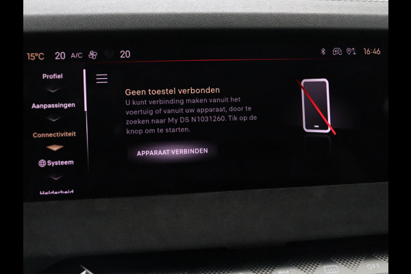 DS DS 4 1.6 PHEV 225 Étoile | Leder | Trekhaak | Matrix LED | Head-Up | Camera | Navigatie | Adaptive cruise | Plug In